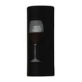 thumbnail image 2 of Meyda 146257 5 in. Metro Fusion Vino Frosted Shade, Black & Clear Cab Wine Glass Sandblasted, 2 of 2