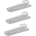 thumbnail image 1 of 24 Pcs Stainless Steel Curtain Hooks - Metal Pinch Pleat Curtain Hooks, 1 of 5
