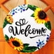 thumbnail image 5 of Letrero de Bienvenida Decorativo Xihbxyly para El Hogar y El jardín, 5 of 7