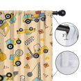 thumbnail image 4 of Construction Vehicles Pattern Blackout Kids Curtains,Childrens Insulated Curtains Set Of 2,Bedroom Essentials,Toddler Room Decor 42x84in(106x213cm), 4 of 4