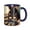 NavyBlue, variant on Navy Vintage Coffee Mug Fun Custom Ceramic Mugs 11oz Black