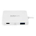 thumbnail image 3 of StarTech.com USB-C Hub â€“ Alimenté â€“ Blanc â€“ 3 Ports USB-C vers USB-A (3X) et GbE RJ45 (1x) â€“ USB vers Ethernet â€“ Expandeur de Port USB (HB30C3APDW), 3 of 5