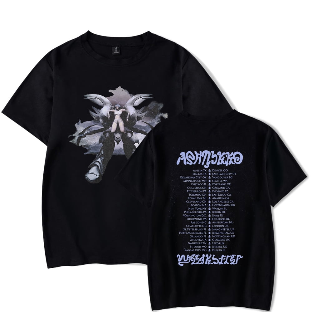 ASHNIKKO “Demidevil World Tour” Tシャツ Ashnikko Shirt Merch MECHA TOUR 2023 Popular Graphics sided
