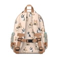 thumbnail image 3 of French Bulldog Dog Backpack for School,Cute School Bag,Schoolbag with Adjustable Shoulder Straps & Padded Back,15.25"x11.5"x5.25", 3 of 6