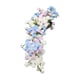 thumbnail image 2 of Tocado de flores artificiales con forma de aliento de bebé, pinza para el cabello, estilo pintura al óleo de princesa de castillo, flor para la cabeza, pinza para el cabello de plástico, 2 of 6