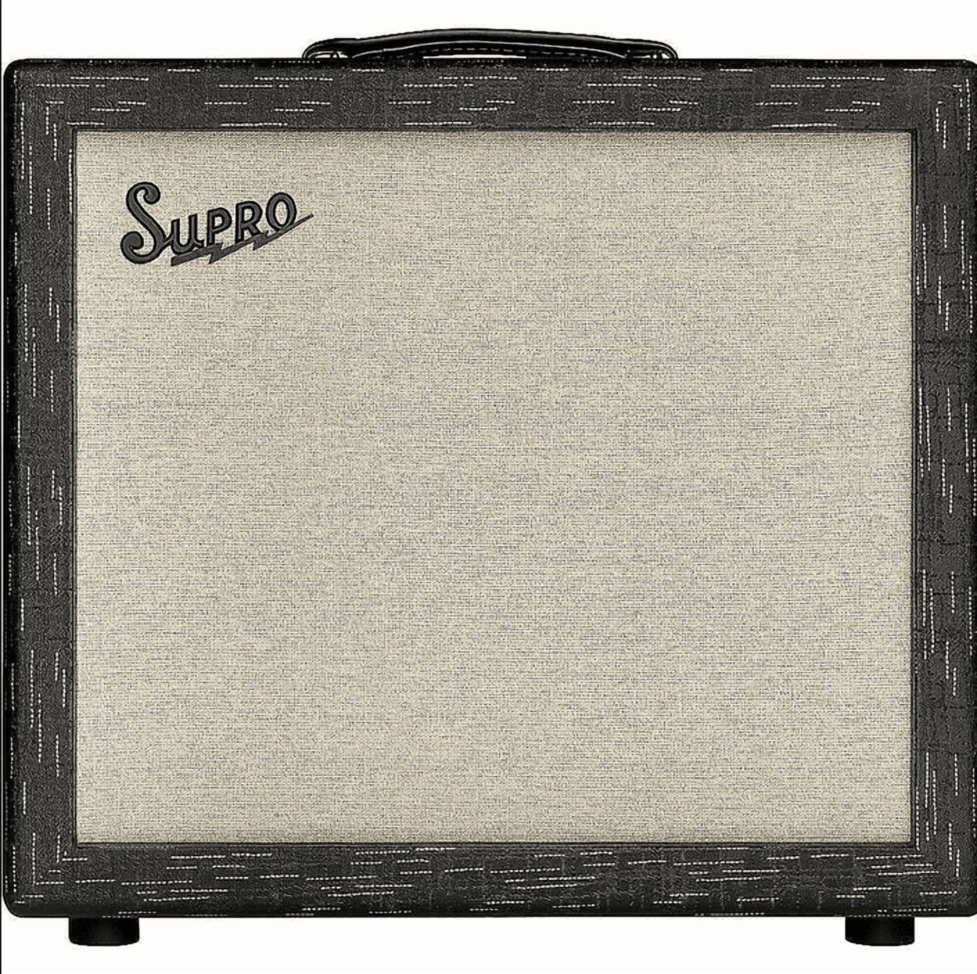Supro Royale 1932r 1x12 Guitar Tube Combo Amp Black Scandia
