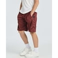 thumbnail image 2 of Real Essentials 5 Pack: Boys' Athletic Basketball Shorts with Pockets - Youth Activewear (Ages 4-18), 2 of 7