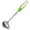 Green, variant on THLKIF Gravy Ladle with Pour Spout, 12 inch Long Handle Sauce Ladle, Stainless Steel Saucier Drizzle Spoon for Spooning Gravies Sauces Dressings Kitchen Utensil