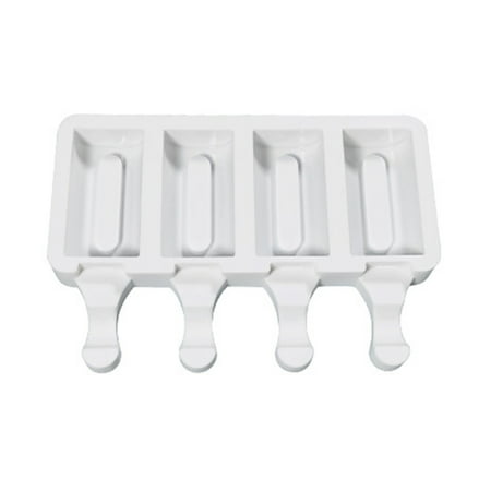 

JULYING Popsicle Mold Groove Silicone Ice-Pop Molds 2/4/8 Cavities Homemade DIY Ice Cream Maker Reusable
