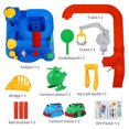 thumbnail image 2 of Coche Adventure Toys Padres-Kid Interactive Mini Race Race Track Elevator Garage Family Party Vehículo Preescolar Estacionamiento Playset Type 1 AweSitey FN001005-01B, 2 of 7