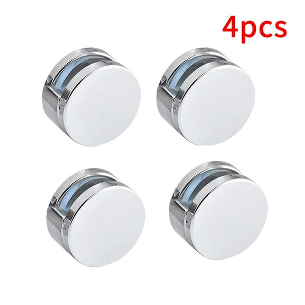 Espejo De Baño Sin Marco, Kit De Fijación Para Colgar En La Pared De Cristal, Herrajes, Clips Con Resorte De Efecto Plateado Cromado De Metal Speravity HA017898-00