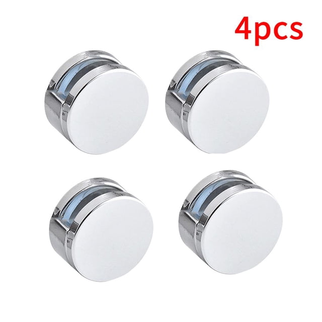 Espejo De Baño Sin Marco, Kit De Fijación Para Colgar En La Pared De Cristal, Herrajes, Clips Con Resorte De Efecto Plateado Cromado De Metal matsuzay HA017898-00