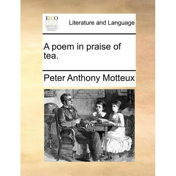 A Poem in Praise of Tea. (Paperback)