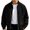 Black, variant on Plus Size Corduroy Jackets for Men Comfortable Textured Ribbed Zip Up Jacket Classic Stand Collar Long Sleeve Cropped Coat Stretchy Cuffs Hem Fall Winter Bomber Jacket with Pockets M
