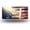 Cross on American Flag with Sunlight, variant on License Plate,Eagle with Patriotic Wing Colors Decorative Front,Personalized Stainless Steel License Plate Cover For Men Women,12.2" X 6.2"