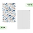 thumbnail image 2 of Honeii Butterfly Print Golf Towel, Golf Towels for Golf Bag with Carabiner Clip, Tri-fold Waffle Pattern Golf Towel, 2 of 6