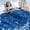 Blue, variant on Cooling Throw Blanket with Double Sided Cold Effect, 108"x90"Lightweight Breathable Cold Comforter Blankets for Hot Sleepers Night Sweats,Purple