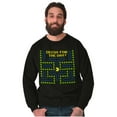 thumbnail image 5 of PACMAN St Paddys Irish For The Day Sweatshirt for Men or Women Brisco Brands S, 5 of 6