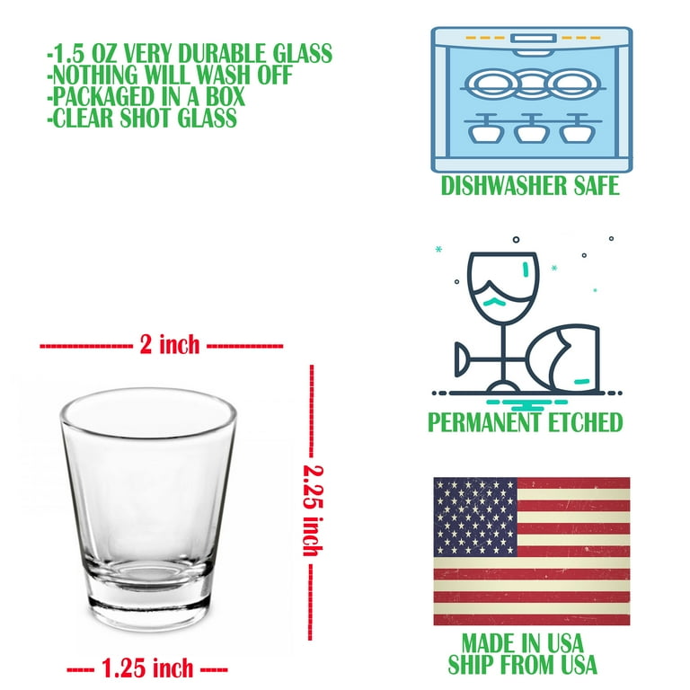 Shot Glass Oz Dimensions Drawings, 49 OFF