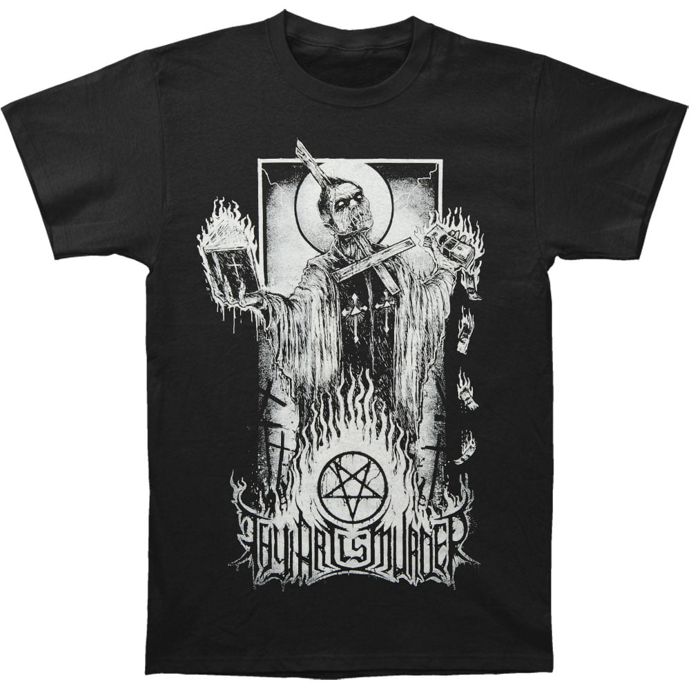Thy Art is Murder Mens Evil Priest T-Shirt Black