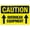 Metal tin sign 173, variant on Caution Overhead Work Metal Tin Sign Vintage Warning Caution Wall Art Decor for Home Business Office Yard Garage Farmhouse Bar Street Indoor Outdoor Wall Decoration 8x12 Inch