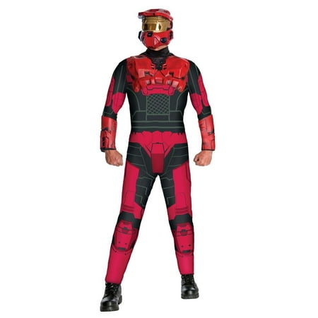 Halo Red Spartan Costume Adult