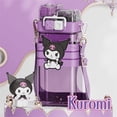 thumbnail image 2 of Taza De Paja Sanrio De 520 Ml Botellas De Agua De Hello Kitty Kawaii Sin BPA Melody Cinnamoroll Kuromi Tazas De Plástico Con Tapas Y Pajitas, 2 of 4