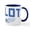 White/Navy Inside, variant on CafePress - Pilot Mug - 11 oz Ceramic Mug - Novelty Coffee Tea Cup