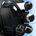 thumbnail image 5 of HQBQBUG Full Set for Acura MDX 2004-2025 Car Seat Covers,Waterproof Durable Premium Leather Car Seat Protector,Comfortable Anti-Slip Stylish Sport Seat Cover(Black,5 Seats), 5 of 10