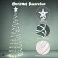 thumbnail image 4 of Yescom Set of 3 LED Christmas Spiral Light Kit 6Ft 4Ft 3Ft Festival Decoration Party, 4 of 11
