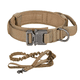 thumbnail image 1 of Collar Y Cuerda Para Perros Caqui Belug  talla Mediana, 1 of 5