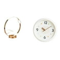 thumbnail image 1 of Portabotellas de vino,Soporte para botellas de vino,soporte para botellas de vino,estante de hierro,Reloj de pared,Reloj de pared decorativo,moderno y elegante.,Reloj de pared redondo, 1 of 8