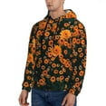 thumbnail image 2 of Bingfone Daisies Men'S Drawstring Hoodie Long Sleeve Pocket Sweatshirts-3x-Large, 2 of 9