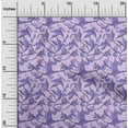 thumbnail image 1 of oneOone Cotton Flex Light Purple Fabric Flower Artistic Dress Material Fabric Print Fabric By The Yard 40 Inch Wide, 1 of 4