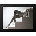 thumbnail image 2 of Simon 18x14 Black Modern Framed Museum Art Print Titled - BODY REFLECTION III, 2 of 5