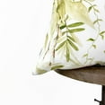 thumbnail image 2 of White Flower Green Leaves Spring Pattern | Spring Décor | Easter Decorative Pillow | Farmhouse Décor | Hand-Made Throw Pillow | UniikPillows, 2 of 5