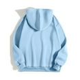thumbnail image 4 of T-shirts Graphiques Décontractés à Manches Longues pour Femmes Chandails en Molleton à Capuche Pull Tops pour Femmes, 4 of 4