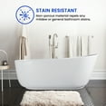 thumbnail image 2 of Vanity Art 67" 32" Solid Surface Resin Stone Freestanding Bathtub, 2 of 7