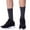 Black, variant on HCURIBAD Mens Clothing, Tube Socks for Men Comfortable Breathable Well Wrapped Basketball Sports Medium Tube Socks,Mens Socks,Crew Socks,Running Socks Beige One Size