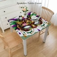 thumbnail image 2 of nygtbtfer tablecloths- Party Supplies Purple Plastic Table Cover Table Decorations for Party, 2 of 7
