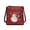Christmas Santa Claus Snowflakes, variant on Giraffe Print Women's Crossbody Bag Stylish Crossbody Purse Leather Handbags for Lady Fashion Tote Bag with Zipper Pockets Cell Phone Purse for Commuting