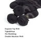 thumbnail image 4 of Hair Bundles NiegMeag Natural Black Body Wave 20 22 24, 4 of 7