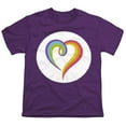 thumbnail image 2 of Care Bears: Unlock the Magic Togetherness Bear Belly Kids T Shirt for Youth Boys and Girls, Purple, Medium, 2 of 3