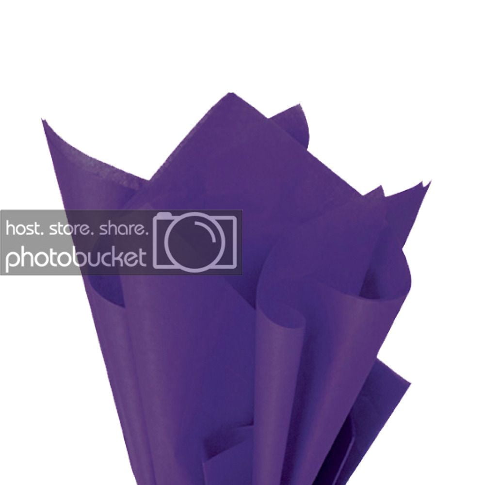 JAM Gift Bag Assortment, 2 Black Bags & Purple Tissue Paper, 3/Pack