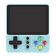 thumbnail image 2 of Consola de juegos portátil Consola de juegos portátil 500 juegos clásicos FC Batería recargable de 1200 mAh Compatible con reproductores de conexión a TV Adecuado para niños, accesorios de juego, 2 of 3