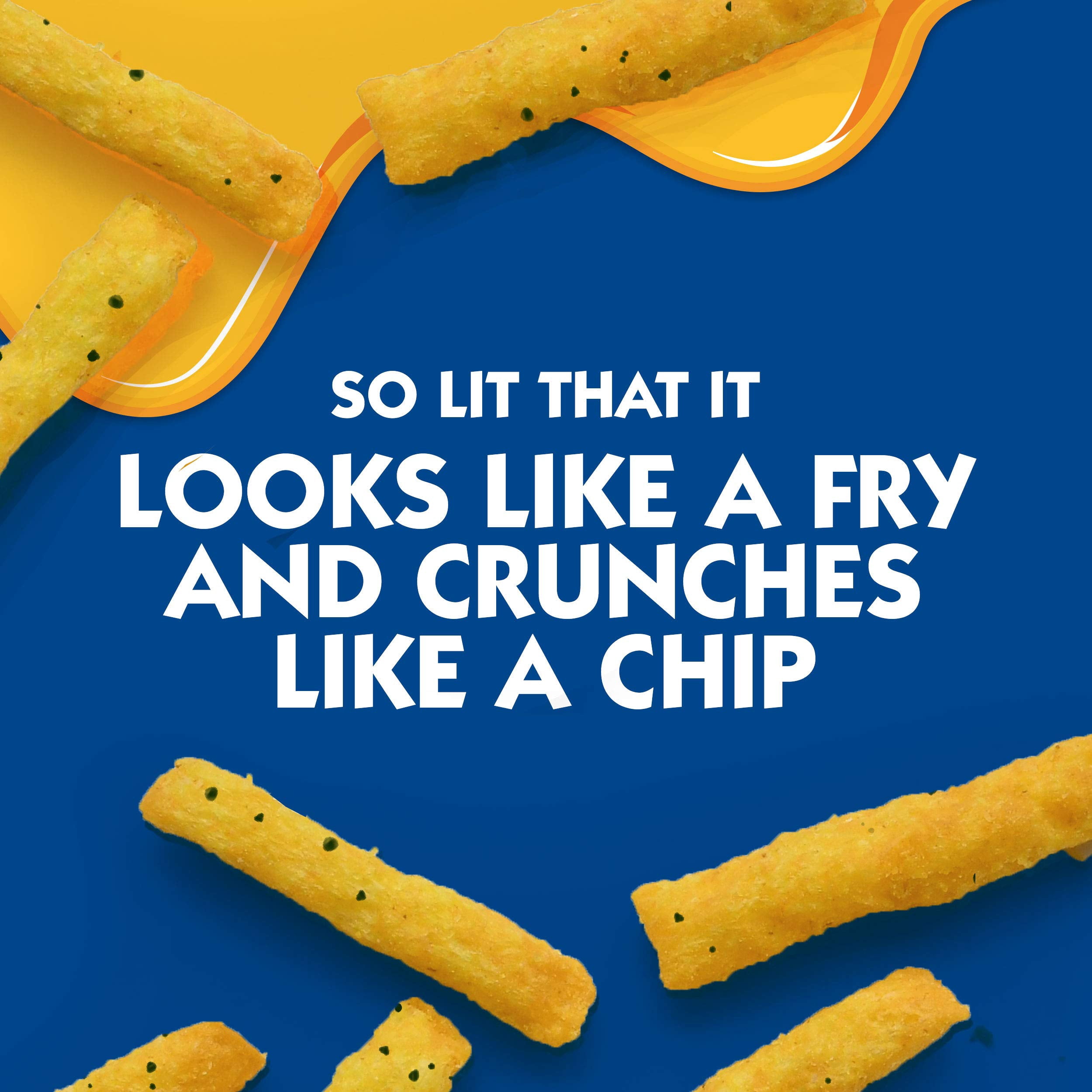 Andy Capp's Cheese Fries Corn Chips 0.85 oz. 72 Bags/Pack (209-00464)