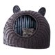 thumbnail image 3 of Refugio de la Casa de la Perrera para Gatos Al Aire Libre Cama de la Cueva del Gato Igloo Tienda de Campaña para Gatos Pequeños Casa de la Cama del Gato Cueva de la Cama para ANGGREK  Otros, 3 of 8
