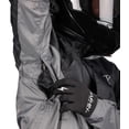 thumbnail image 2 of Thrashin Supply Mission Mens Rain Jacket Black/Gray LG, 2 of 3