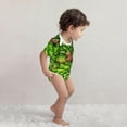 thumbnail image 2 of Kdxio Cactus And Succulents Pattern Unisex Baby Cotton Short Sleeve Bodysuits-2 Years, 2 of 5