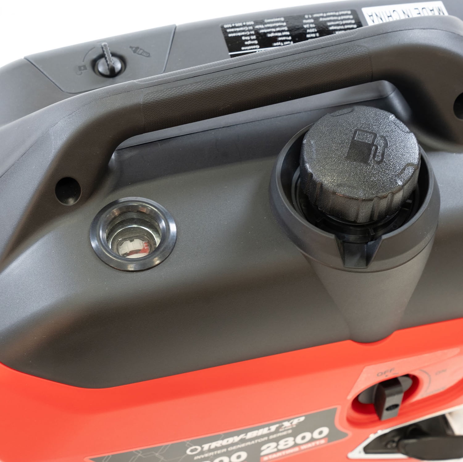 Troy-Bilt 2800W Quiet Portable Inverter Generator with Parallel Capability